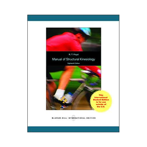 MANUAL OF STRUCTURAL KINESIOLOGY