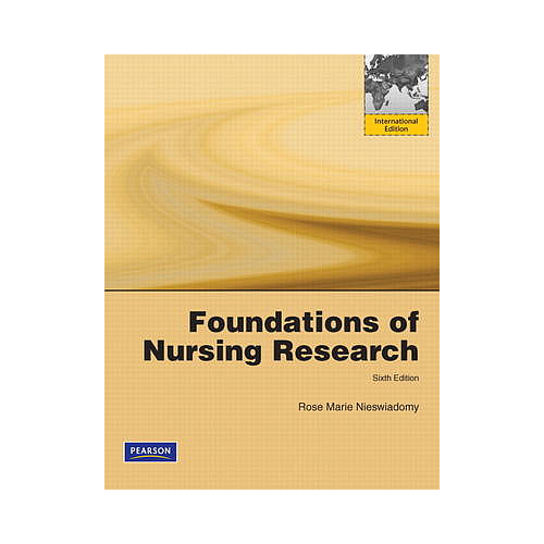 FOUNDATIONS IN NURSING RESEARCH