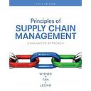PRINCIPLES SUPPLY CHAIN MANAGEMENT BALANCED APPROACH