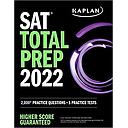 SAT Total Prep 2022: 2,000+ Practice Questions + 5 Practice Tests