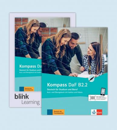 Kompass DaF in Teilbanden: Kurs-und  Ubungsbuch B2.2 inkl. Lizenzcode
