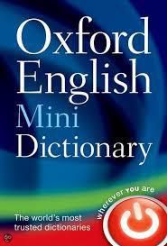 Oxford English Mini Dicttionary Export