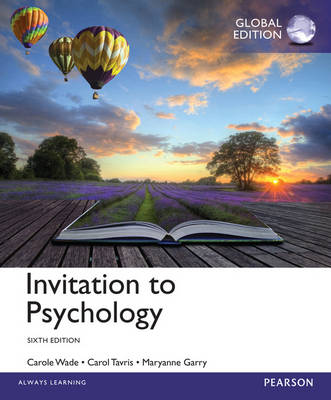 INVITATION TO PSYCHOLOGY, GLOBAL EDITION
