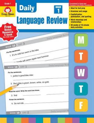 Daily Language Review  , Grade 1