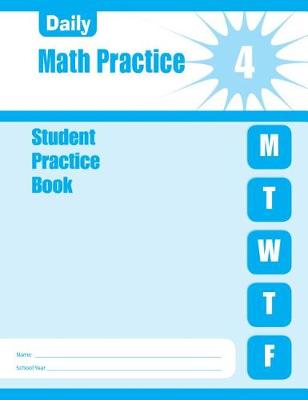 DAILY MATH, PRACTICE, GRADE 4 STUDENT BOOK 5 PACK