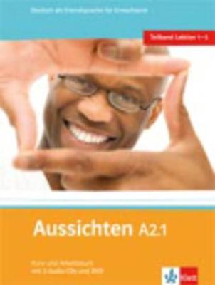Aussichten A2.1, Kurs-/Arbeitsbuch+CD +Dvd