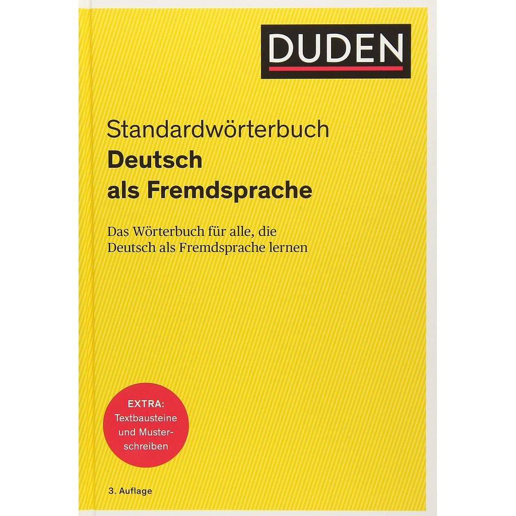 DUDEN  DEUTSCH ALS FREMDSPRACHE  STANDARDW?RTERBUCH DAS W?RTERBUCH FUR ALLE,