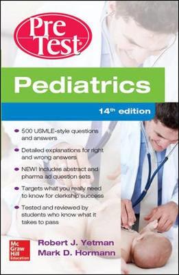 Pediatrics PreTest Self-Assessment and Review, 14th Edition