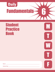 Daily Fundamentals, Grade 6 Student Book 5 Pack