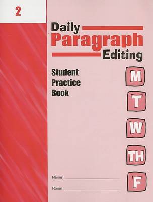 Daily Paragraph Editing, Grade 2 Student Edition Workbook (5-Pack)