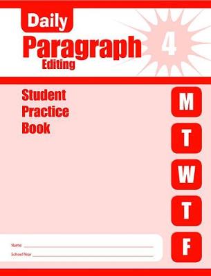 DAILY PARAGRAPH EDITING, GRADE 4 STUDENT BOOK 5 PACK