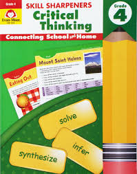 Skill Sharpeners Critical Thinking, Grade 4