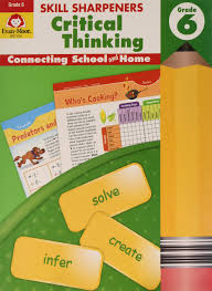Skill Sharpeners: Critical Thinking, Grade 6 Workbook