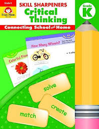 Skill Sharpeners: Critical Thinking, Kindergarten Workbook