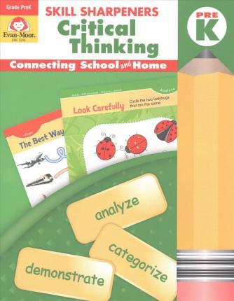 Skill Sharpeners Critical Thinking, Grade PreK