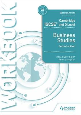 Cambridge IGCSE and O Level Business Studies Workbook 2nd edition (Cambridge Igcse &amp; O Level)