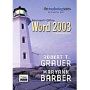 EXPLORING MICROSOFT WORD 2003 COMPREHENSIVE