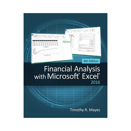 FINANCIAL ANALYSIS WITH MICROSOFT EXCEL 2016