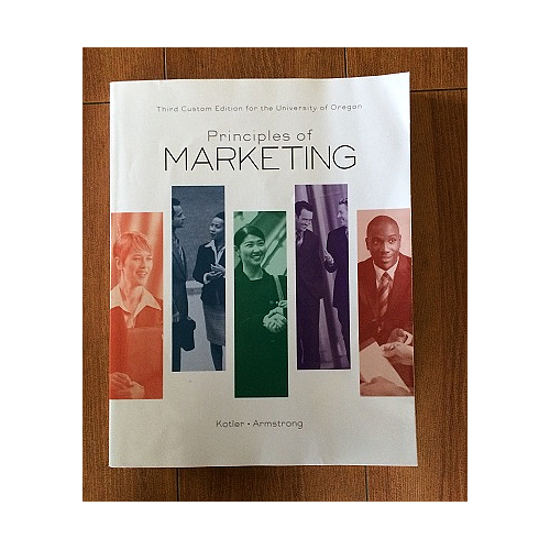 Principles Of Marketing Custom Edition