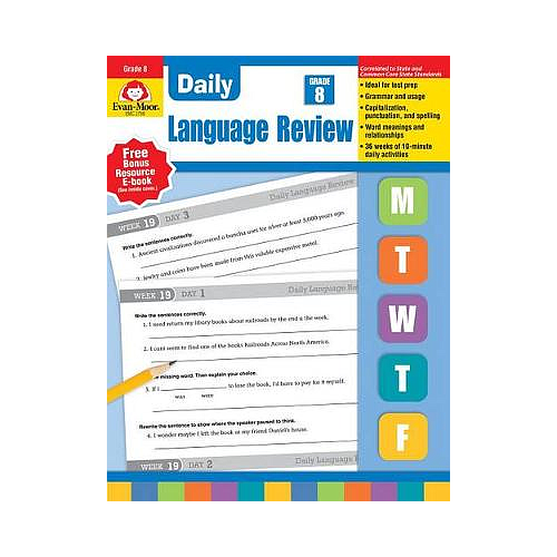 Daily Language Review, Grade 8 Teacher Edition