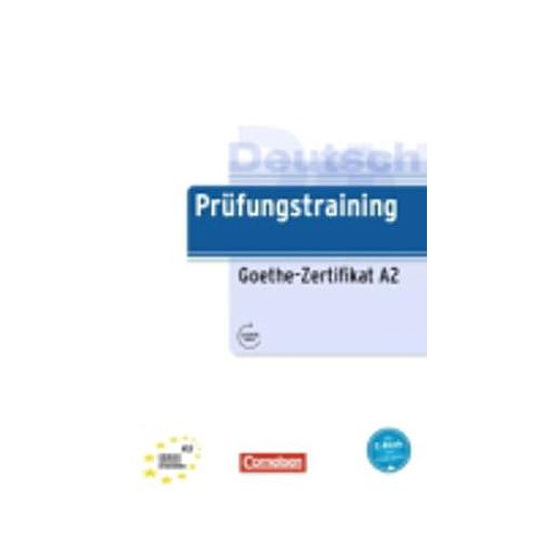 Prufungstraining DaF: Goethe-Zertifikat A2 -  Ubungsbuch mit Losungen + Au