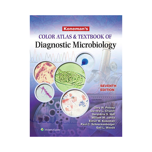 KONEMAN'S COLOR ATLAS AND TEXTBOOK OF DIAGNOSTIC MICROBIOLOGY
