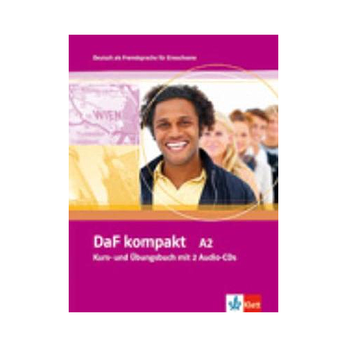 DaF Kompakt in 3 Banden: Kurs- und Ubungsbuch A2 mit 2 Audio-CDs