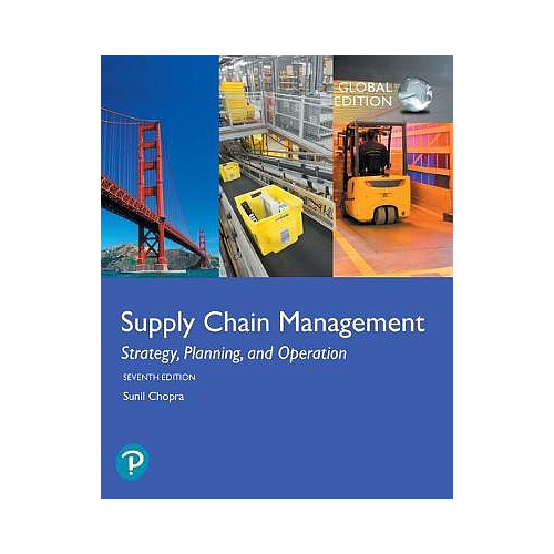 Supply Chain Management Strategy, Planning, And Operation, Global Edition