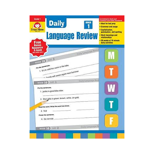 Daily Language Review, Grade 1 Teacher Edition