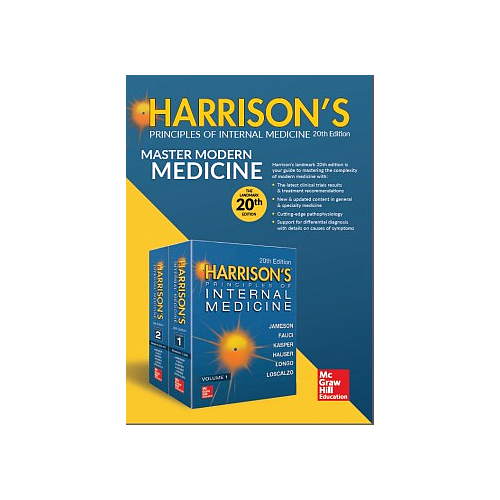 HARRISON'S PRINCIPLES OF INTERNAL MEDICINE (VOL.1 & VOL.2)