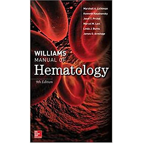 Williams Manual Of Hematology