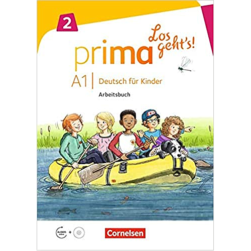 Prima - Los geht's: Arbeitsbuch 2 mit Audio-CD und Stickerbogen