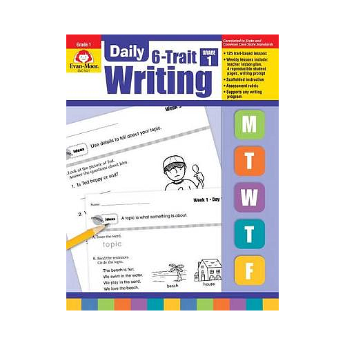Daily 6-Trait Writing, Grade 1 Teacher Edition