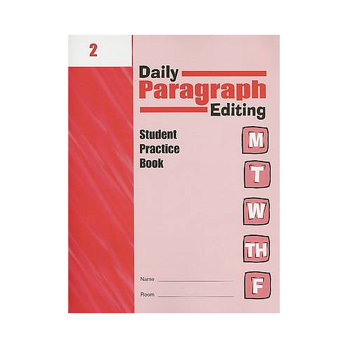 Daily Paragraph Editing, Grade 2 Student Edition Workbook (5-Pack)