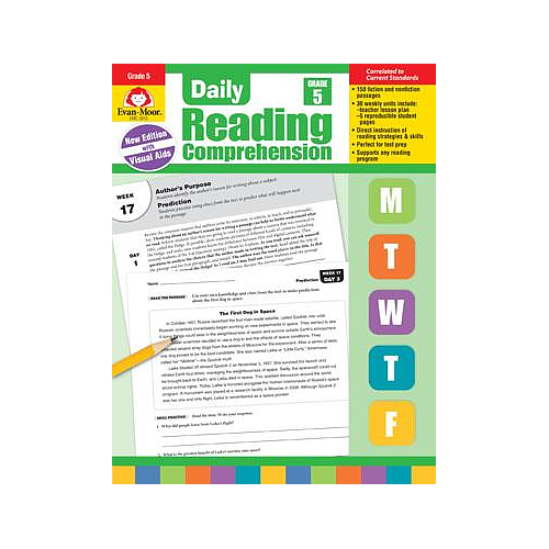 Daily Reading Comprehension, Grade 5 Teacher Edition