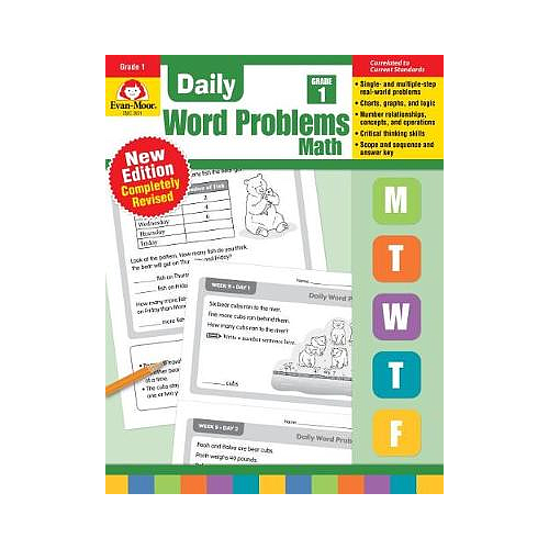 Daily Word Problems Math, Grade 1 Teacher Edition