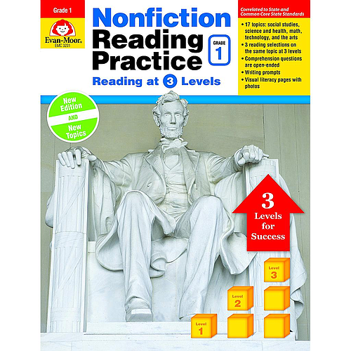 Nonfiction Reading Practice, Grade 1 Teacher Resource