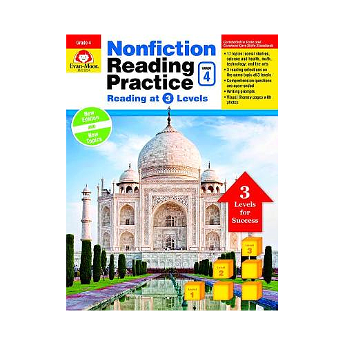 Nonfiction Reading Practice, Grade 4 Teacher Resource
