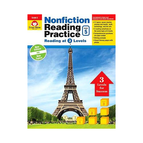 Nonfiction Reading Practice, Grade 5 Teacher Resource