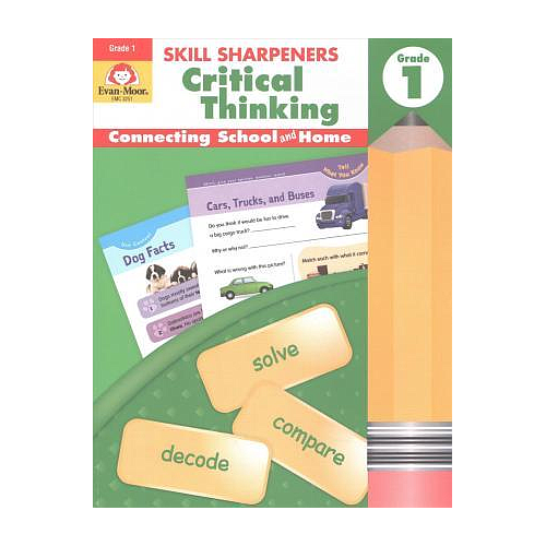 Skill Sharpeners: Critical Thinking, Grade 1 Workbook