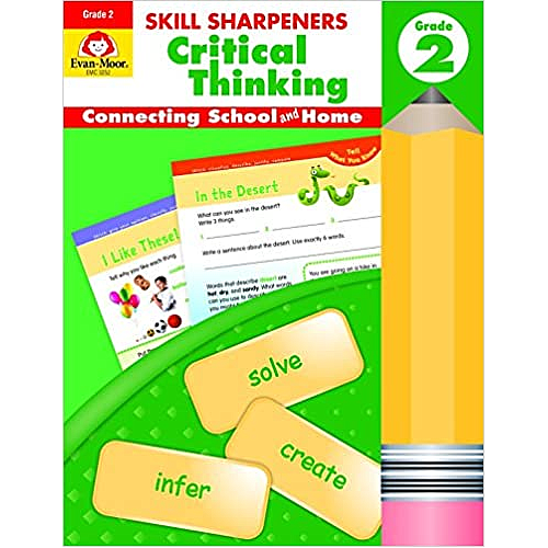 Skill Sharpeners: Critical Thinking, Grade 2 Workbook