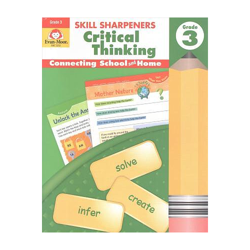 Skill Sharpeners: Critical Thinking, Grade 3 Workbook