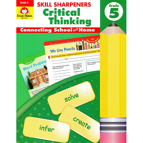 Skill Sharpeners: Critical Thinking, Grade 5 Workbook