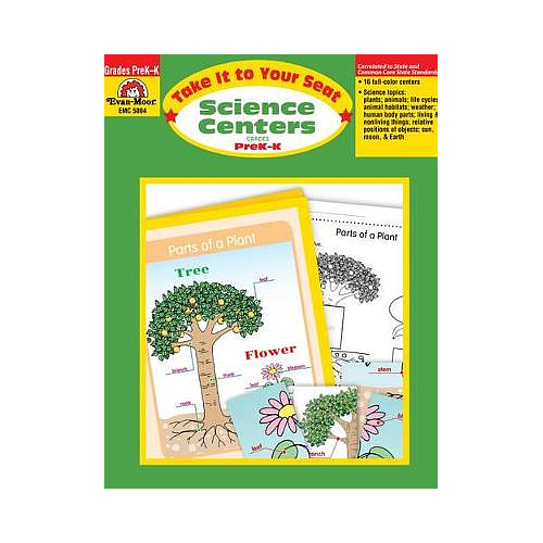 Take It to Your Seat: Science Centers, Prek - Kindergarten Teacher Resource