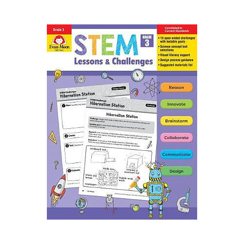 Stem Lessons and Challenges, Grade 3 Teacher Resource