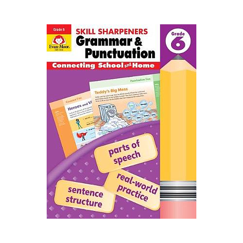 Skill Sharpeners: Grammar & Punctuation, Grade 6 Workbook