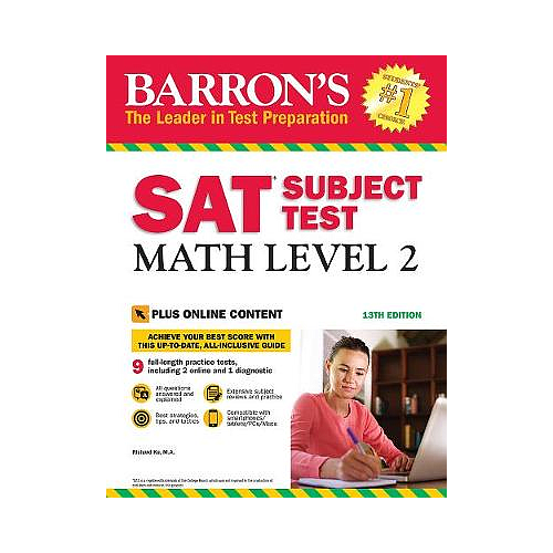 SAT Subject Test Math Level 2: With Bonus Online Tests