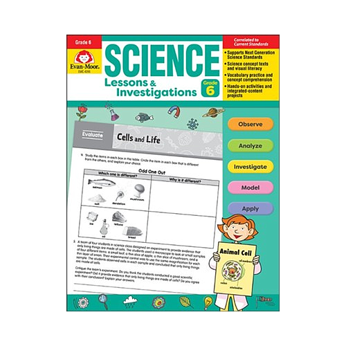Science Lessons and Investigations, Grade 6 Teacher Resource