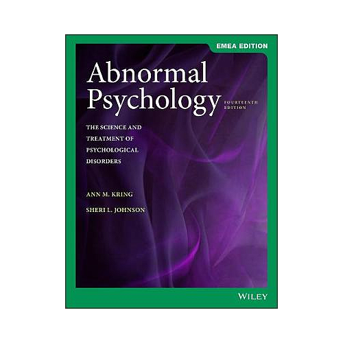 Abnormal Psychology: The Science and Treatment of Psychological Disorders