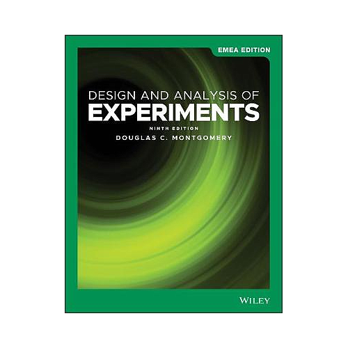 Design and Analysis of Experiments